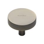 Heritage Brass - Knurled Disc Cabinet Knob