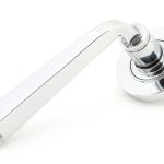 Avon Round Lever on Rose Set (Plain) - Unsprung