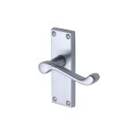 Project Hardware - Malvern Short Door Handle on Plate