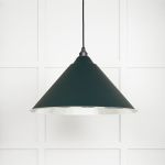 Hammered Nickel Hockley Pendant in Dingle