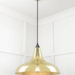 Smooth Brass Frankley Pendant