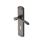 Heritage Brass - Diplomat Door Handle on Plate