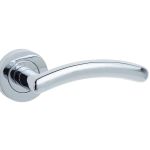 Mailand Door Handles On Rose