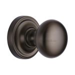 Heritage Brass - Hampstead Door Knob on Rose