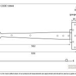 Arrow Head T Hinge (pair)