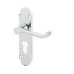 Jedo Epsom Suite Lever on Back Plate