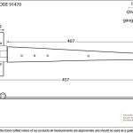 From The Anvil Penny End T Hinge (pair)