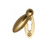 Heritage Brass - Standard Covered Key Escutcheon Oval - V1022