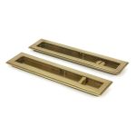 Anvil Art Deco Rectangular Pull - Privacy Set