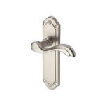 Heritage Brass - Lisboa Door Handle on Plate