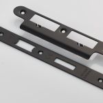 Forend Strike & Fixing Pack To Suit Din Euro Sash/ Bathroom Lock