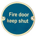 Stainless Steel Fire Door Keep Shut