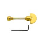 Polished Brass Spare 6mm Turn and Release Standard 67mm Spindle