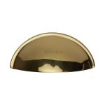 Heritage Brass - Half Moon Cabinet Drawer Pull