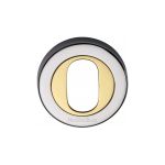 Heritage Brass - Oval Profile Cylinder Escutcheon Round - V4010