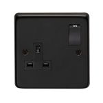 MB Single 13 Amp Switched Socket