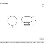 Anvil Elan Cabinet Knob