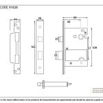 Anvil 5 Lever Heavy Duty BS Sash Lock KA