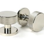 Anvil Brompton Mortice/Rim Knob Set (Plain)
