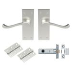 Contract Victorian Scroll Latch Pack