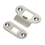 Forend Strike & Fixing Pack To Suit Heavy Duty Tubular Latch