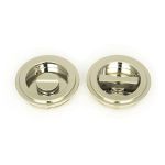 Anvil Art Deco Round Pull - Privacy Set