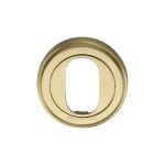 Heritage Brass - Oval Profile Cylinder Escutcheon Round - V5010