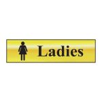 Ladies' Sign - POL - 200 x 50mm