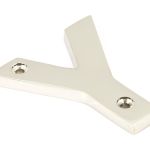 From The Anvil Polished Nickel Letter