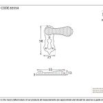 Anvil Beehive Escutcheon