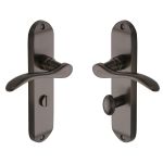 Heritage Brass - Maya Door Handle on Plate