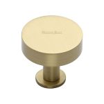 Heritage Brass - Disc Cabinet Knob With Base