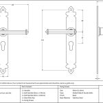 From The Anvil Tudor Lever Set