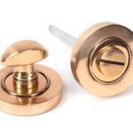 Anvil Round Thumbturn Set (Plain)