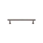 Heritage Brass - Knurled Cabinet Pull Handle with Rose