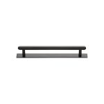 Heritage Brass - Step Cabinet Pull Handle with Plate