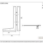 Anvil HL Hinge (pair)