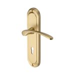 Heritage Brass - Ambassador Door Handle on Plate
