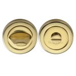 Heritage Brass - Round Bathroom Turn & Release - V4043