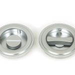 Anvil Art Deco Round Pull - Privacy Set