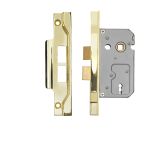 Contract 2 Lever Sashlock Rebated 64mm