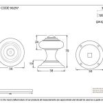 Anvil Elmore Concealed Mortice Knob Set