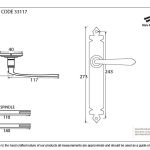 Anvil Cromwell Lever Set