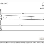 From The Anvil Penny End T Hinge (pair)