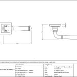 From The Anvil Regency Lever on Square Rose Set