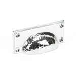 Anvil Hammered Art Deco Drawer Pull