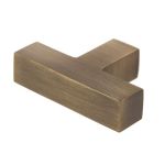 Trafalgar T Bar Square Cupboard Knobs