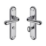 Heritage Brass - Charlbury Door Handle on Plate