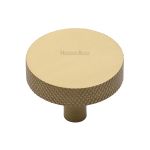 Heritage Brass - Knurled Disc Cabinet Knob