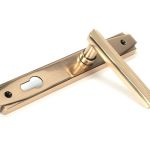 Art Deco Slimline Lever Espag. Lock Set